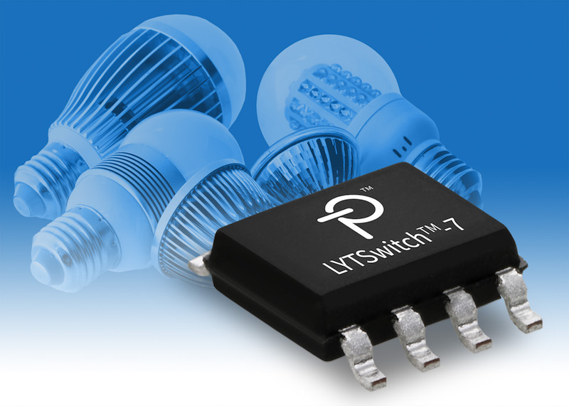 Power Integrations' TRIAC-dimmable LYTSwitch-7 LED driver ICs can cut the BOM by 40%